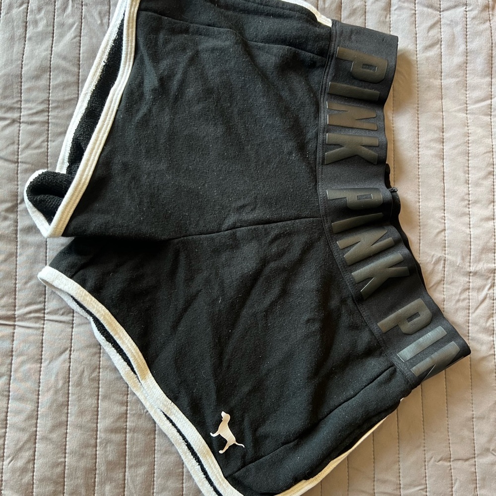 Victoria's Secret PINK Black Lounge Shorts